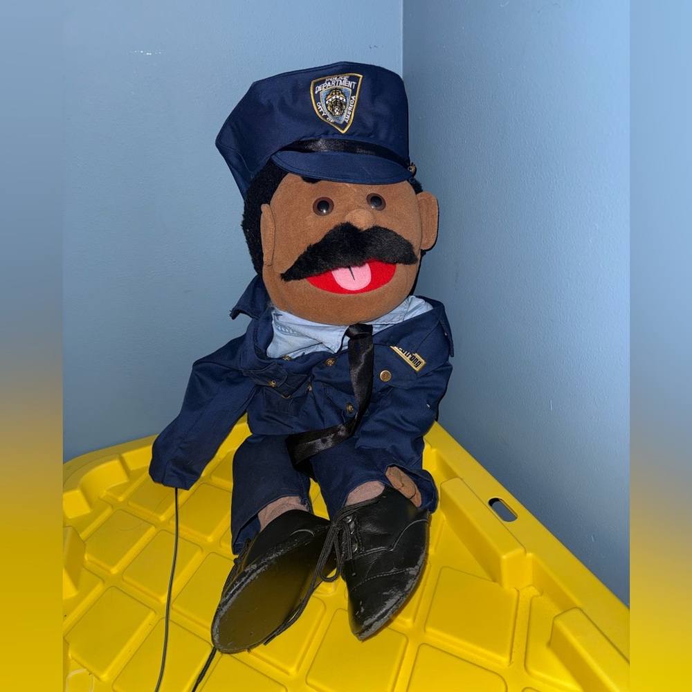 Policeman Ventriloquist Puppet